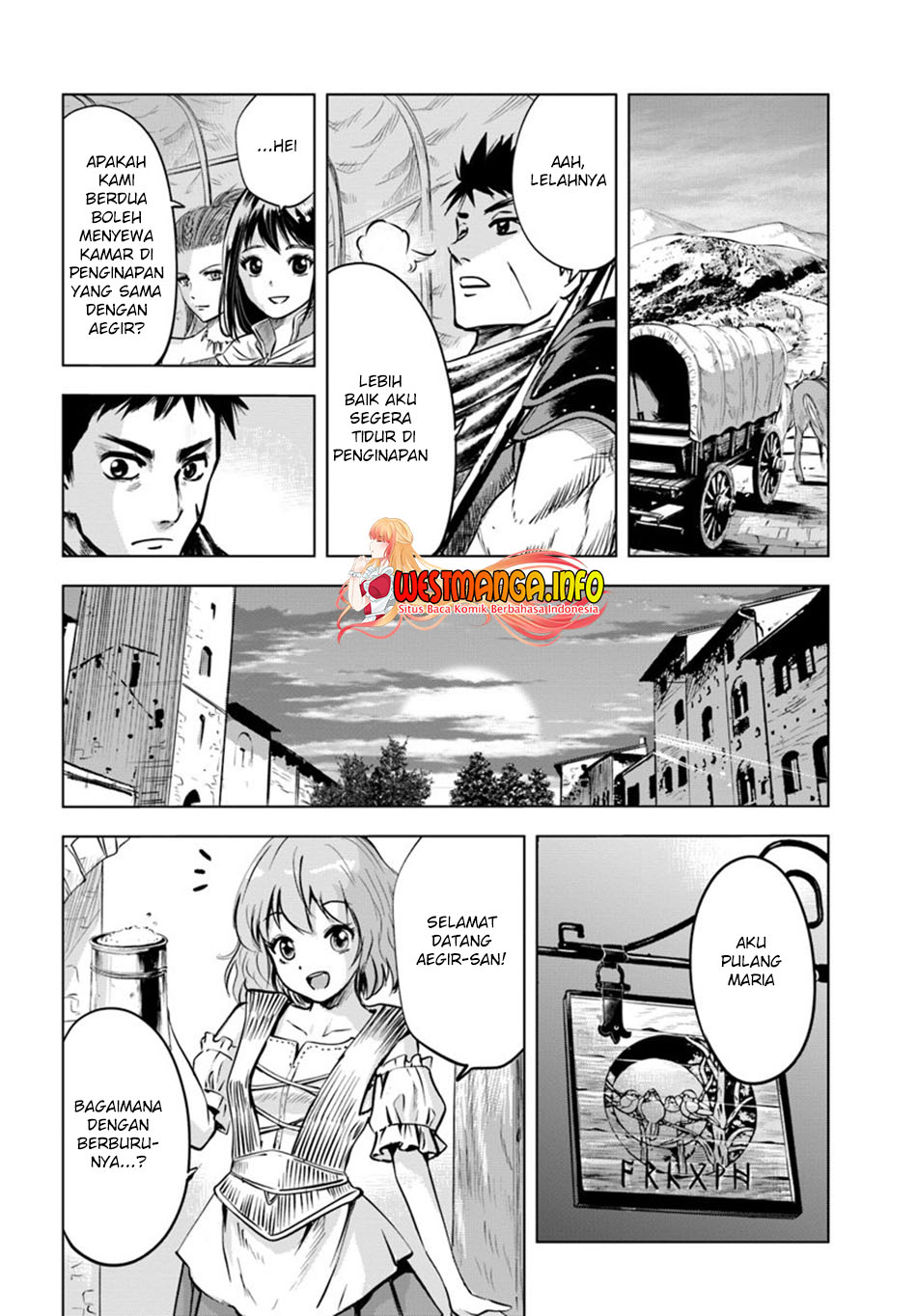 Oukoku E Tsuzuku Michi Chapter 06.2 Bahasa Indonesia